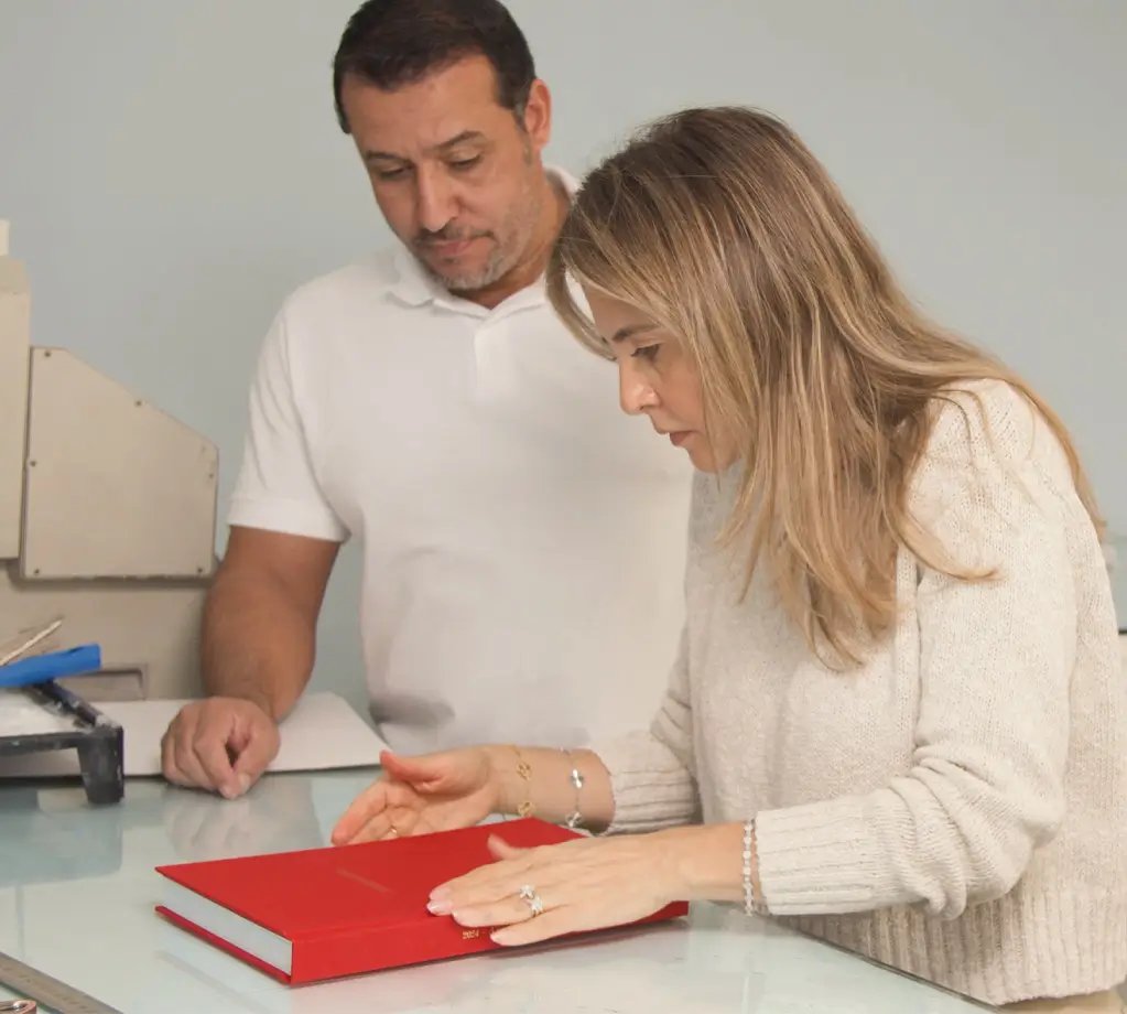 Encadernação artesanal